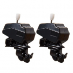 Paadimootori kohvisegisti kruusikinnitusega kohvimikser roostevabast terasest klambriga, propeller tungib s&uuml;gavale p&otilde;hjalikuks segamiseks, kingitus kohvis&otilde;pradele 2pcs