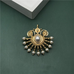 Shimke vanaaegne naiste barokkpalee ristlillen&otilde;el Pross Vintage elegantne naiste pidulik bankett