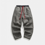 2024 Talv Uued Meeste &Uuml;hev&auml;rvilised Fliisip&uuml;ksid Meeste Soojad Retro Vabaaja Lambavillap&uuml;ksid Meeste Streetwear Hiphop L&otilde;dvad Laiad P&uuml;ksid Meeste Paksud P&uuml;ksid XL hall