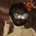 Korea stiilis naiste juuksekeerd kristallist lokirull Exquisite temperament juuksen&otilde;el Curling Juuksen&otilde;elad Elegantsed juukseaksessuaarid A25