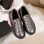Slip On Kingad naistele Vabaaja tossud naiste talvesaapad 2024 Loafers Lakknahast vabaajajalatsid naistele 38