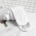 Kevad- ja s&uuml;gisesed puuvillased triibulised laste tantsusokid &ndash; ei naksu, v&auml;ga elastsed, vastupidavad p&otilde;hjasokid Size S valge