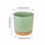 Plastikust &uuml;mmargused suured potid, r&otilde;du sisehoov Bonsai pottidega sukulentide istutusmasin drenaažialusega kodukaunistus