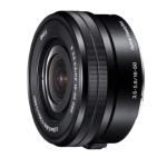 SONY standardsuumobjektiiv E PZ OSS Sony E kinnitusega eksklusiivne SELP1650 16-50mm F3.5-5.6 APS-C must