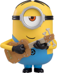 Nendoroid Minions Stuart Plastikust V&auml;rvitud Liigutatav Figuur M&otilde;&otilde;tkavas V&auml;ljas yellow
