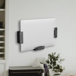 3 Pack under Desk Laptop Holder, Notebook Holder with Screws, Shelf, Storage Brackets, Stand,