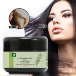 Piparm&uuml;ndi Juuksemask Juukse niisutav &otilde;li S&uuml;gavalt toitev Siledate ja Kuivade Juuksehooldus valge