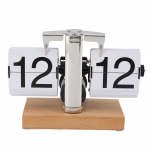 Retro digitaalne allaklapitav kell P&ouml;&ouml;ratav lauakell Mehaaniline akutoitega kodukontori sisustus 24 tundi