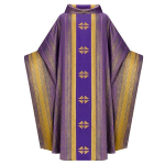 Liturgiline r&uuml;&uuml; Vintage kloostrivann kirik Vaimulik lahtine mantel Preester neem Mantel 4 v&auml;rvi M lilla