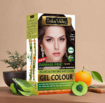 INDUS VALLEY - Natural Hair Colour | Damage Free Gel Hair Color For Women & Men | COPPER MAHOGANY-220ML