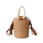 &Otilde;lga- ja crossbody kotid naistele, punutud, soliidne luksuslik tunne, elegantsed k&auml;ekotid, vabaaja mood brown