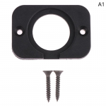 1/2/3/4 auguga USB-v&auml;ljundi pistikupesa paneel Must Abs-korpuse hoidikukomplekti kinnitus auto paadi veoauto armatuurlauale sigaretis&uuml;&uuml;taja pesa