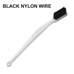 Roostetraadi h&otilde;bedane roostevabast terasest traathari must puhastus Black Nylon Wire