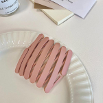 Kaasaskantav kokkupandav juuksepael Naiste libisemiskindel peapael N&auml;opesu juuksepael T&uuml;drukutele Juuste tarvikud Sisset&otilde;mmatav peapael roosa