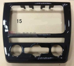 Autoraadio fascia jaoks SKODA Yeti 2009+ Auto Stereo Panel Dash CD trimmi paigaldusraami komplekti keskjuhtimise hoidik