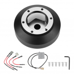 Rooliratta 6 auguga kiirkinnitusega rummu adapteri bossi komplekt Nissan 350Z 370Z Amada Versa jaoks