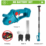 ONEGRREN 3 IN 1 Teleskoopvarrega Elektriline Hekil&otilde;ikur 20000RPM P&otilde;&otilde;saste Rohimine K&auml;rpimine Niiduk Aiat&ouml;&ouml;riistad Makita 18V Akule Without Battery