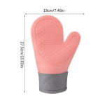 1 tk ahjukindad silikoonkindad k&otilde;rgel temperatuuril vastupidavad p&otilde;letusvastased ja libisemiskindlad k&ouml;&ouml;giriistad mikrolaineahjus k&uuml;psetamiseks magustoiduriistad hall v&auml;rv