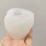 Villane pallik&uuml;&uuml;nlavorm silikoonist p&otilde;hjamaise l&otilde;ngapalli, isetegemise vaha seebi k&auml;sit&ouml;&ouml;vorm