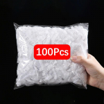 50/100 tk &uuml;hekordselt kasutatav toidukate Toidukvaliteediga puu-k&ouml;&ouml;giviljade s&auml;ilituskott Elastsed kausid tassid kate K&ouml;&ouml;k V&auml;rske s&auml;ilituskilekott 100pcs