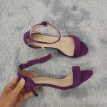 Naiste sandaalid Suvi Seksikad 5cm Varbad Madal konts Pahkluukand High Heels Sandaal Daamide Peokleit Punased Pulmasussid Suurused 35 gray
