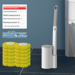 &Uuml;hekordne seinale kinnitatav WC-hari h&otilde;lpsaks vahetamiseks ja pesemisvabaks puhastamiseks