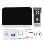 Video uksekell 7-tolline TFT LCD Intercom Uksetelefon Juhtmega Wifi Kaugjuhtimisega Avamine Monitor