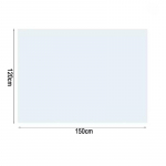 laud Matt Ristk&uuml;likukujuline PVC Laudlina Vaip Silikoon Pehme Klaas Vaip Veekindel L&auml;bipaistev Lauakate Kodu K&ouml;&ouml;gi S&ouml;&ouml;gitoa jaoks 20c 120x150cm 1 pcs