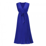 Beach Slim Seksikas Ruffle Sleeve &scaron;ifooni plisseeritud &uuml;hev&auml;rvilised kleidid S