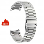 Metallist rihm Samsung Galaxy Watchi 6 5 4 40 mm 44 mm k&auml;ev&otilde;ru &uuml;he kl&otilde;psuga kinnitusvahendile Galaxy Watch 6 Classic 43 mm 47 mm rihmaga Watch 6 Classic 47mm h&otilde;be