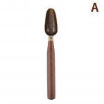 1 tk teelusikas eebenipuu teelusikas t&auml;ispuidust retro loominguline teek&uuml;hvel Tee Kongfu teetseremoonia tarvikud kingitus