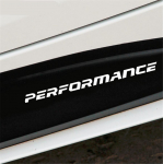 Uued 2,15M L&auml;ikiv Must K&uuml;lgseelikute L&auml;vepakukleebised Triipkleepsud BMW 3 4 5 M3 M4 jaoks