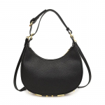 Prantsuse stiilis poolringikujuline poolkuu-kujuline &uuml;he &otilde;larihmaga naiste elegantne kaenlaalune kott crossbody kott
