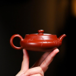 170ml Antiikne Yixingi Lilla Savist Teekann K&auml;sitsi Valmistatud Bambuslehe Pott Toormaagi Dahongpao Muda Teekeetja Hiina Zisha Tee Komplekt