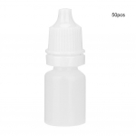 50pcs / bag 5ml Portable Empty Eye Drops Eye Liquid Dropper Bottle Small Drop Bottle White