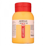 Peinture acrylique - Jaune Azo Fonc&eacute; - 270 - Pot de 750 ml - Talens Art Creation