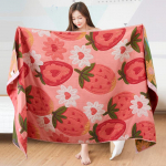 1 tk kiiresti imav vannir&auml;tik vannitoa ranna jaoks, puhtast puuvillasest l&otilde;ngast žakaarmadratsi vannir&auml;tik, pehme suur r&auml;tik 80x160 cm, erineva stiiliga lillemustriline disain 80*160cm