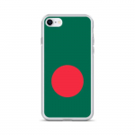 Coque iPhone - Drapeau du Bangladesh - iPhone 8 - Silikoonist supp - Disain fin et l&eacute;ger - Maksimaalne kaitse