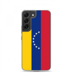 Coque T&eacute;l&eacute;phone &ndash; Samsung &ndash; Galaxy S24 Ultra &ndash; Drapeau Venezuela &ndash; Souple &ndash; mitmev&auml;rviline