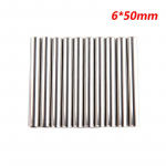 10 tk temperatuuriandur Pt100 Ds18B20 roostevabast terasest korpuse toru h&uuml;lss 6 * 50 mm 6*50mm