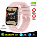 2025 Uus S&otilde;jaline Meeste Nutikell Tervise Monitor Bluetooth K&otilde;ne Nutikell Fitness IP68 Veekindel Spordikellad Naistele silicone belt