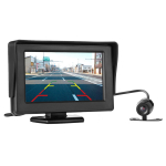 Antion 4,3-tolline LCD-monitor, Tagurduskaamera komplekt, Esikaamera, Tagurduskaamera, &Uuml;ks kaabel