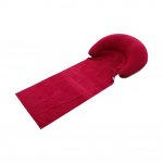 T&auml;ispuhutav lamamistool peatoega, flokeeritud &otilde;hkdiivan, ergonoomiline, kaasaskantav rannatool, telkimisvoodi telkimiseks, rannas punane