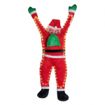 Helendav rippuv j&otilde;uluvana kaunistus suur roniv j&otilde;uluvana riietus kaunistus naljakas armas j&otilde;uluripats kodu autouksele 170cm Warm light