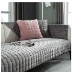 &Uuml;hev&auml;rviline libisemiskindel diivani kate Paks pehme pl&uuml;&uuml;s diivanipadja r&auml;tik elutoa m&ouml;&ouml;bli jaoks Decor Slipcovers diivanikatted 90*120cm