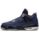 Air Jordan 4 Retro Winter Loyal Blue Meeste tossud Valge Habanero-Punane Must CQ9597-401 40