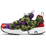 BAPE x Reebok InstaPump Fury OG Mitmev&auml;rvilised Kamuflaažiga Unisex Tossud Mitmev&auml;rvilised Valge Must Q47370 37.5