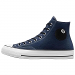 Stussy x Converse Chuck 70 High 8 Ball Unisex tossud Sinine Sargasso-Sea Valge A03711C 46.5