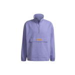 Adidas Originals Trefoil poollukuga vabaaja spordijakk kapuutsiga Meeste pealisr&otilde;ivad Helelilla HB1822 XL