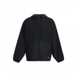 Under Armour Rush Kootud Volangidega Kapuutsiga Jakk Naiste Jakk Must 1379045-001 XL